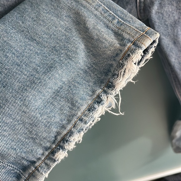 Distressed 90’s mid rise Agolde jeans (27) - Picture 7 of 9